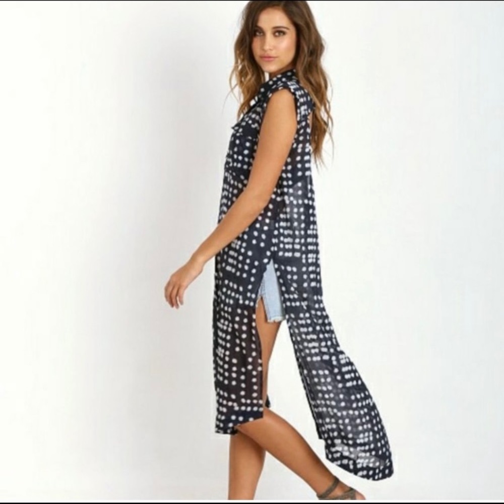 Free People Mercer Street Maxi Top Size XS.